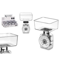 BALANCE 1KG RÉCIPIENT 400ML RECTANGULAIRE TRANSPA