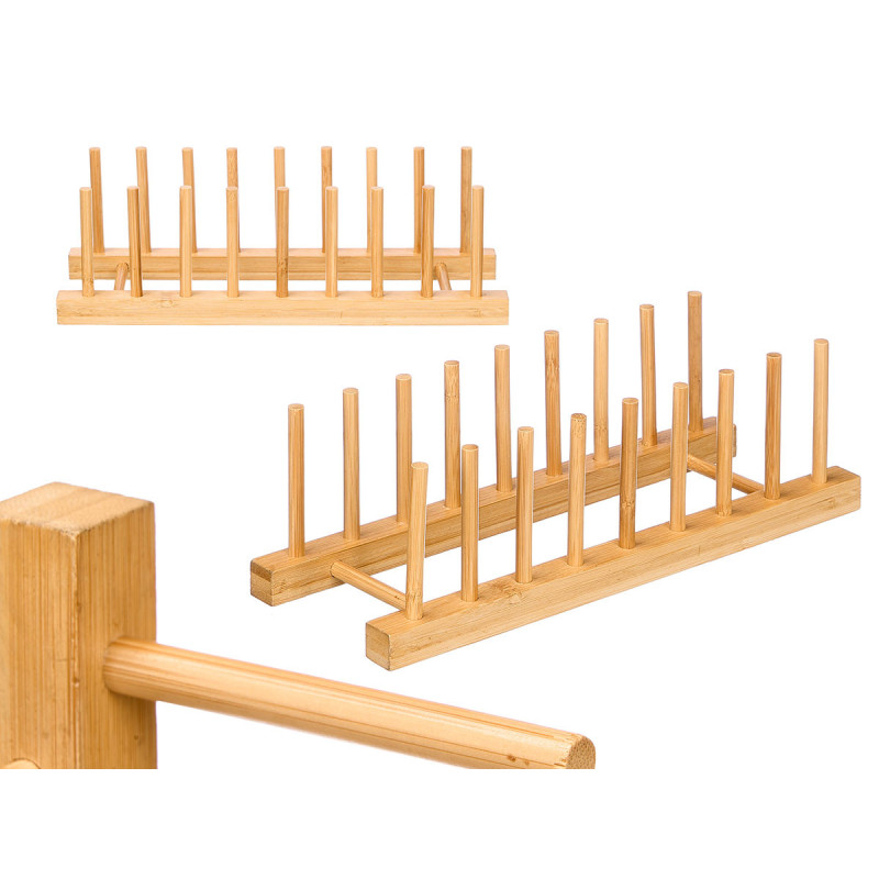 SOPORTE BAMBU 8 HUECOS