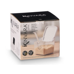 SUCRIER CUILLÈRE ASSORT BLANC NOIR