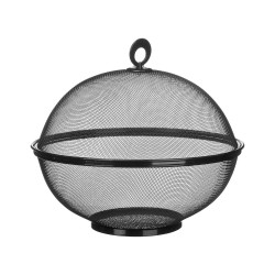SALADIER GRILLE COUVERCLE NOIR