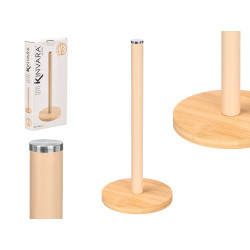 BASE PORTA ROTOLO BAMBU BEIGE