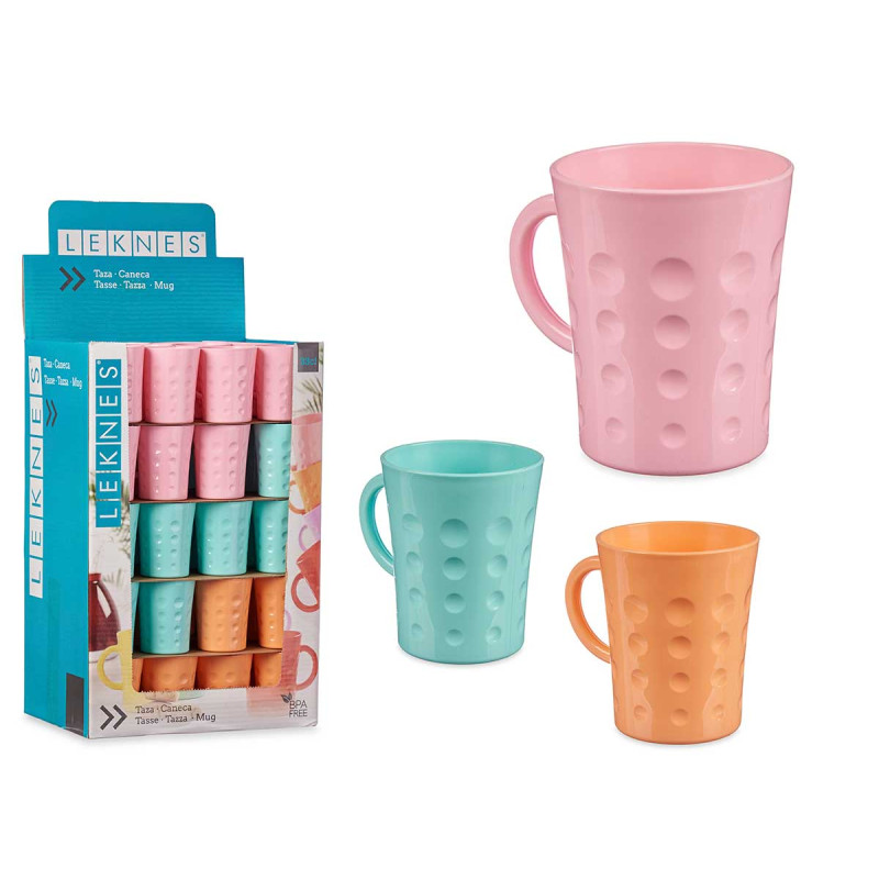 300ML PLASTIC CUP L ASSORT 4 COLOURS 