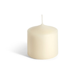 VELA TACO CREMA 8 CM