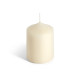 CREAM WAD CANDLE 10CM
