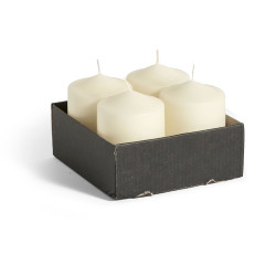 VELA TACO CREMA 10 CM