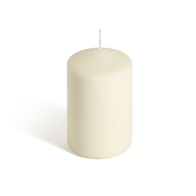VELA BLOCO CREME LARGA 15 CM