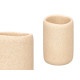 BICCHIERE POLIRESINA BAGNO BEIGE