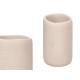 BICCHIERE POLIRESINA BAGNO GRIGIO
