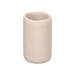 GOBELET EN POLYRÉSINE GRIS POUR SALLE BAIN