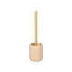 BEIGE POLYRESIN TOILET BRUSH HOLDER