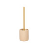 BEIGE POLYRESIN TOILET BRUSH HOLDER
