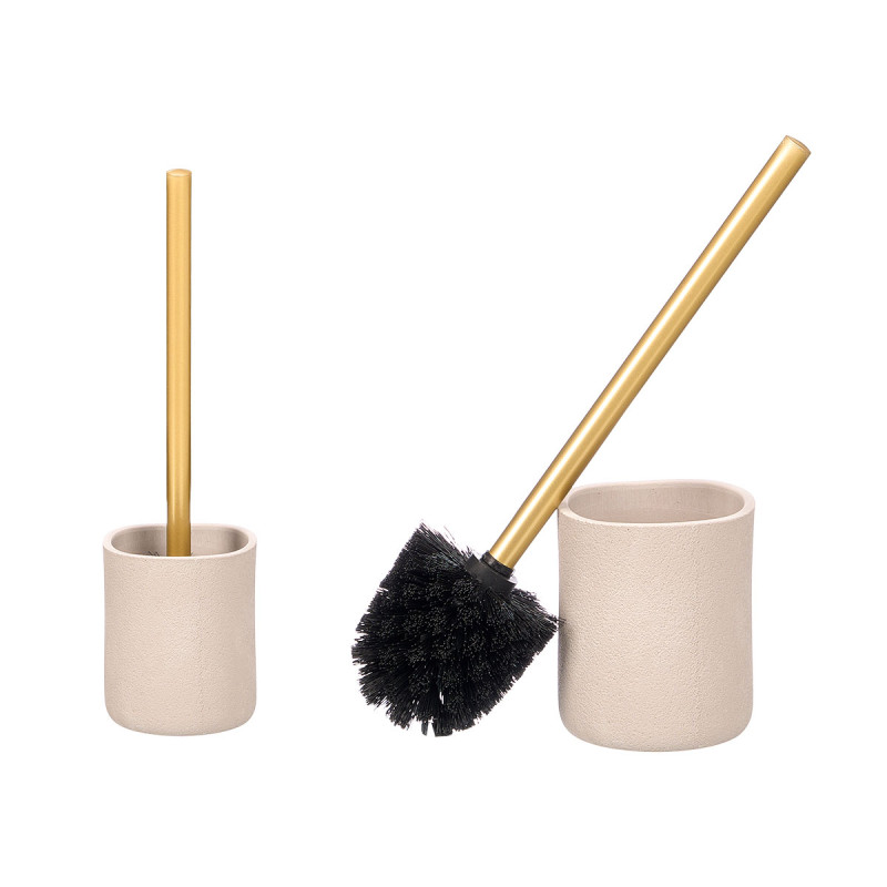 GREY POLYRESIN TOILET BRUSH