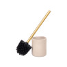 GREY POLYRESIN TOILET BRUSH