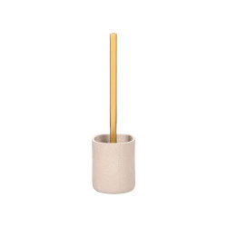 GREY POLYRESIN TOILET BRUSH