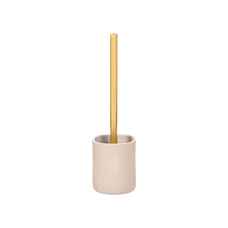GREY POLYRESIN TOILET BRUSH