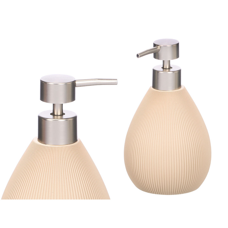 DISPENSADOR OVAL BEGE RISCAS