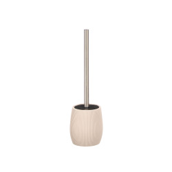 GREY STRIPED POLYRESIN TOILET BRUSH