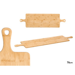 TAVOLA SERVIRE 2 MANIGLIE BAMBU