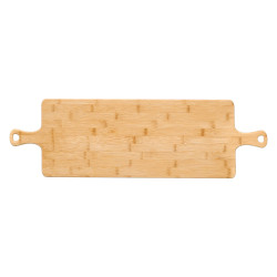 SERVING BOARD 2 HANDLES BAMBOO