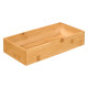 ORGANIZADOR BAMBU RETANGULAR 15X30,5CM