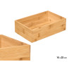 ORGANIZZATORE BAMBU RETTANGOLARE 15X23CM