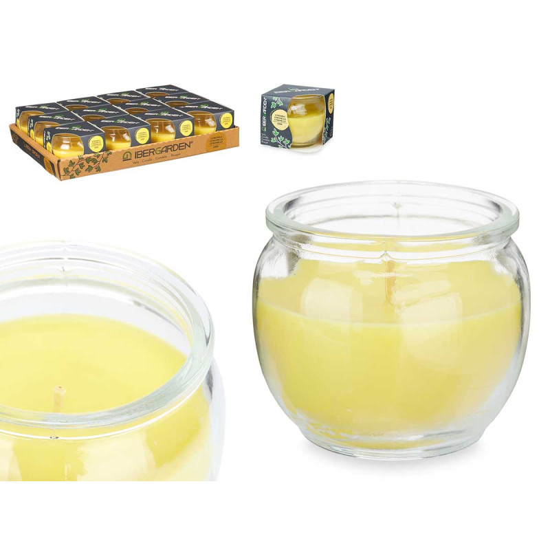 CITRONELLA AROMATIC CANLDE IN GLASS JAR