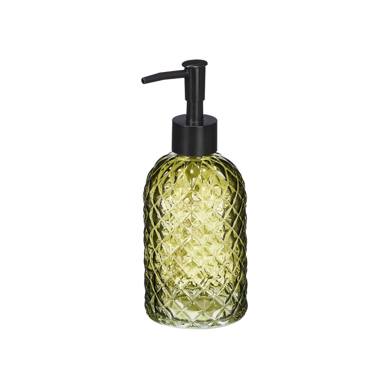 SET 2 DOSATORI BICCHIERE 410ML BAGNO VERDE DIAMANT