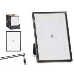 BLACK STEEL PICTURE FRAME 10X15CM