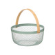 PANIER ROND VERT ANSE BAMBOU