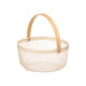 PANIER ROND BEIGE ANSE BAMBOU