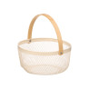 PANIER ROND BEIGE ANSE BAMBOU