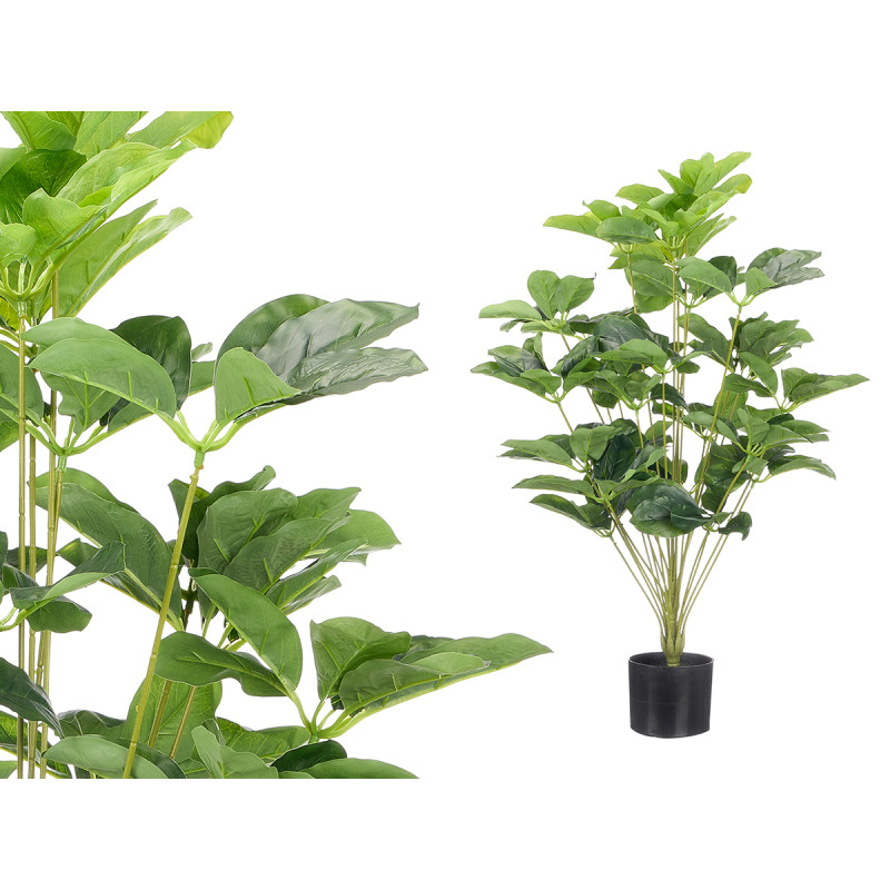 GRAND POT À FEUILLES OVALES