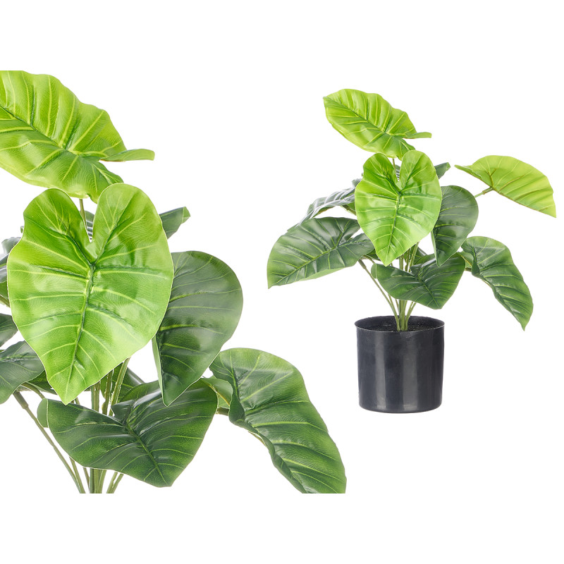 VASO PLANTA FOLHAS LARGAS PEQUENO