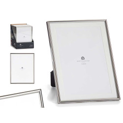 SILVER STEEL PICTURE FRAME 15X20CM