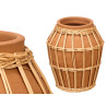 VASE ARGILE OSIER