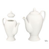 THÉIÈRE OVALE EN PORCELAINE 1100ML