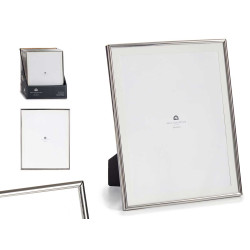 SILVER STEEL PICTURE FRAME 20X25CM