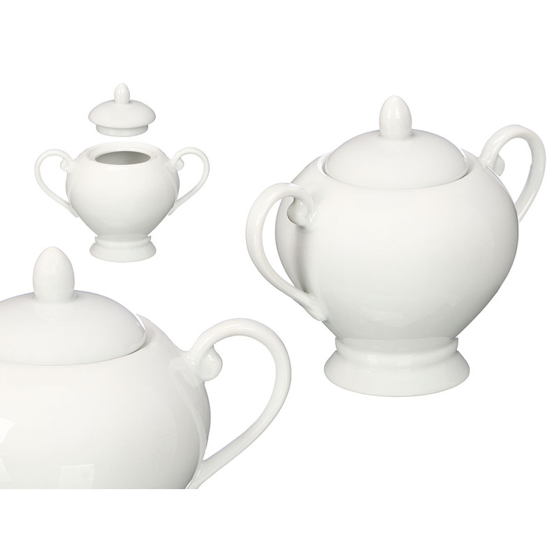 PORCELAIN SUGAR BOWL HANDLES