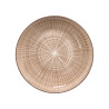 SOUP PLATE STRIPED BROWN 20CM