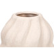VASE SPIRALE BLANC TERRE CUITE GRD