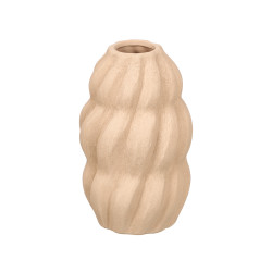 SPIRAL TERRACOTTA EARTHY VASE GRD