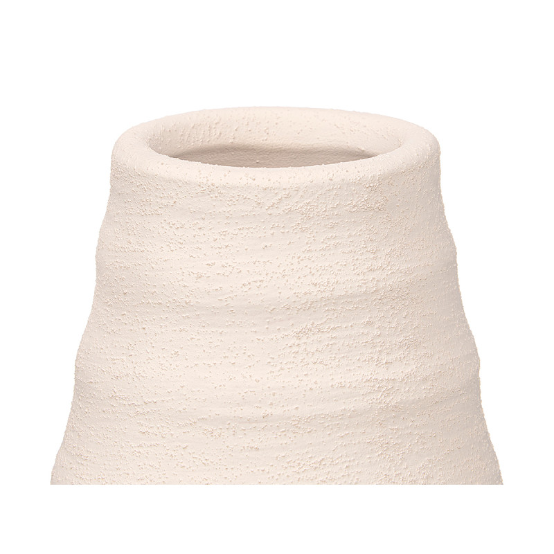 VASE SAHARA BOUTEILLE RAYURES BLANCHES GRD