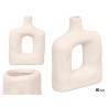 VASO GRANDE MODERN HOLE SAHARA BRANCO