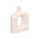 VASO MODERNO BURACOS SAHARA BRANCO MEDIO