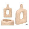 VASO MODERNO FURADO TERRA SAHARA MEDIO