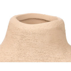 VASO MODERNO BURACO TERRA TERRACOTA PEQ