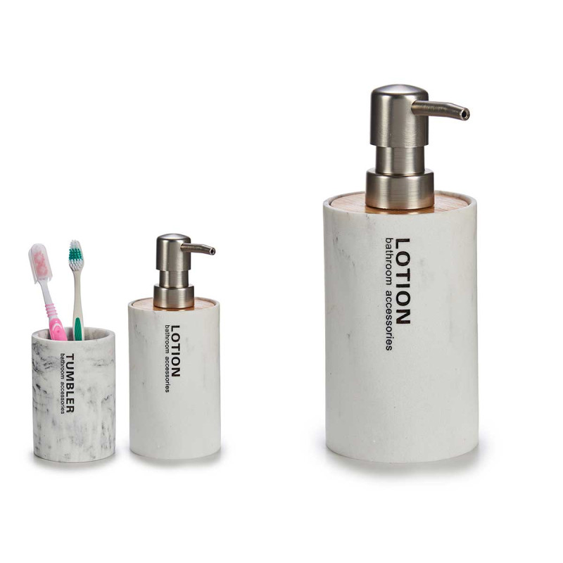 DISPENSADOR BANHO MARMORE