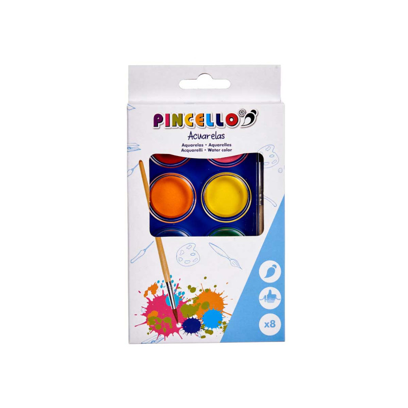 ACUARELAS 8PCS