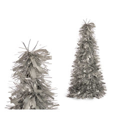 ALBERO DECORAZIONE ARGENTO OPACO