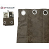 CORTINA 140X260 MARMOREADA CASTANHO